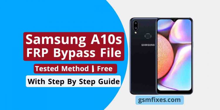 Samsung A10s FRP